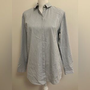 Lafayette 148 New York | classic striped button up shirt